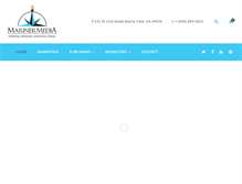 Tablet Screenshot of marinermedia.com
